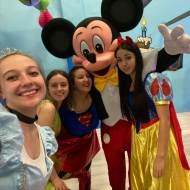 Les princesses et Mickey